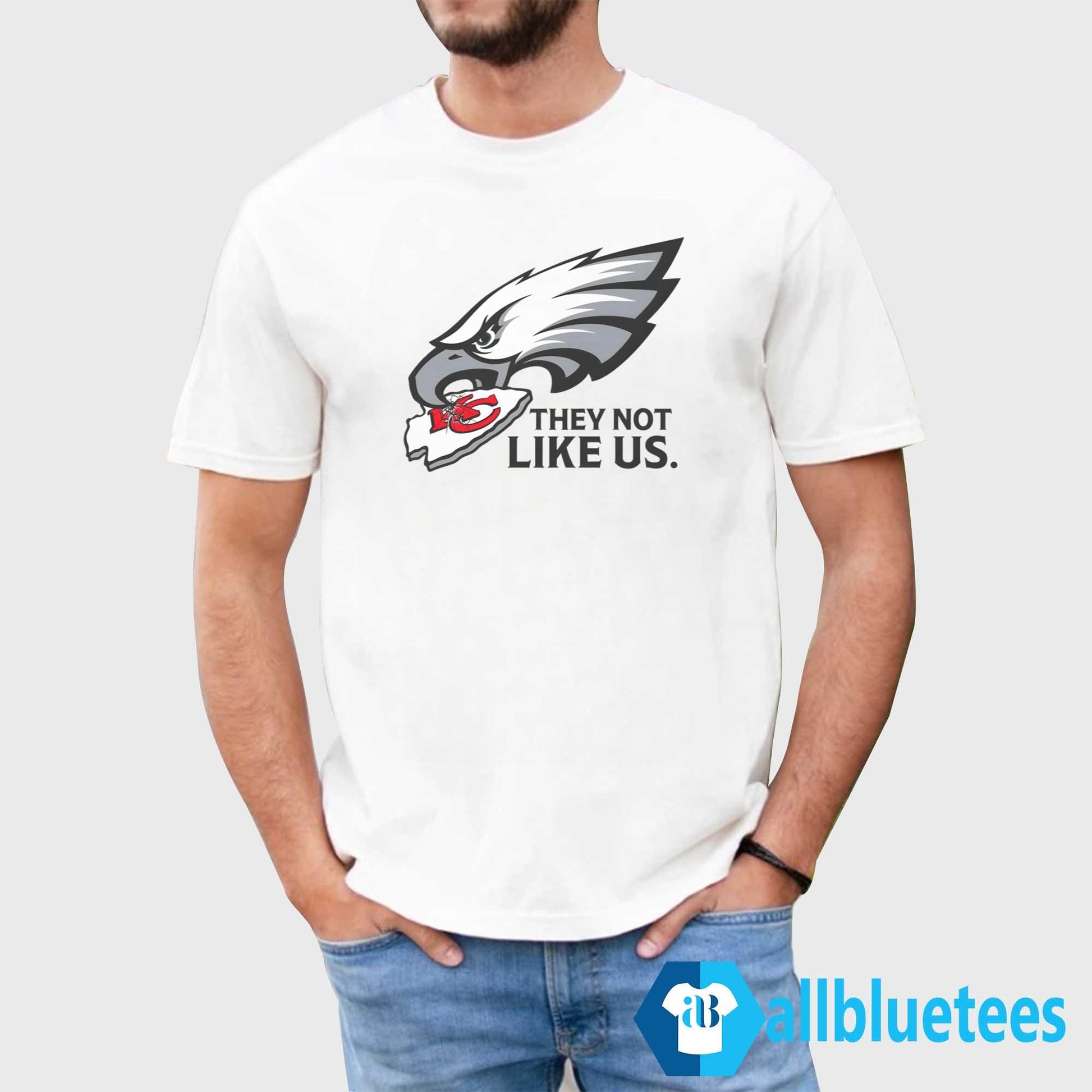 Eagles Vs KC They Not Like Us Shirt
