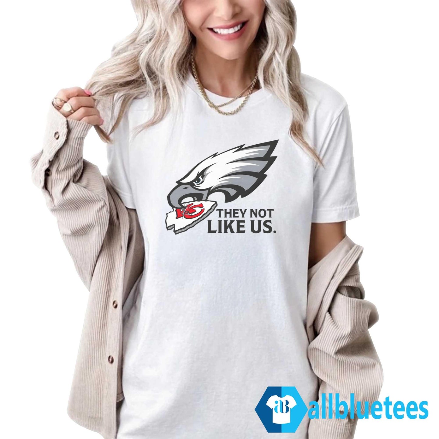 Eagles Vs KC They Not Like Us Shirt