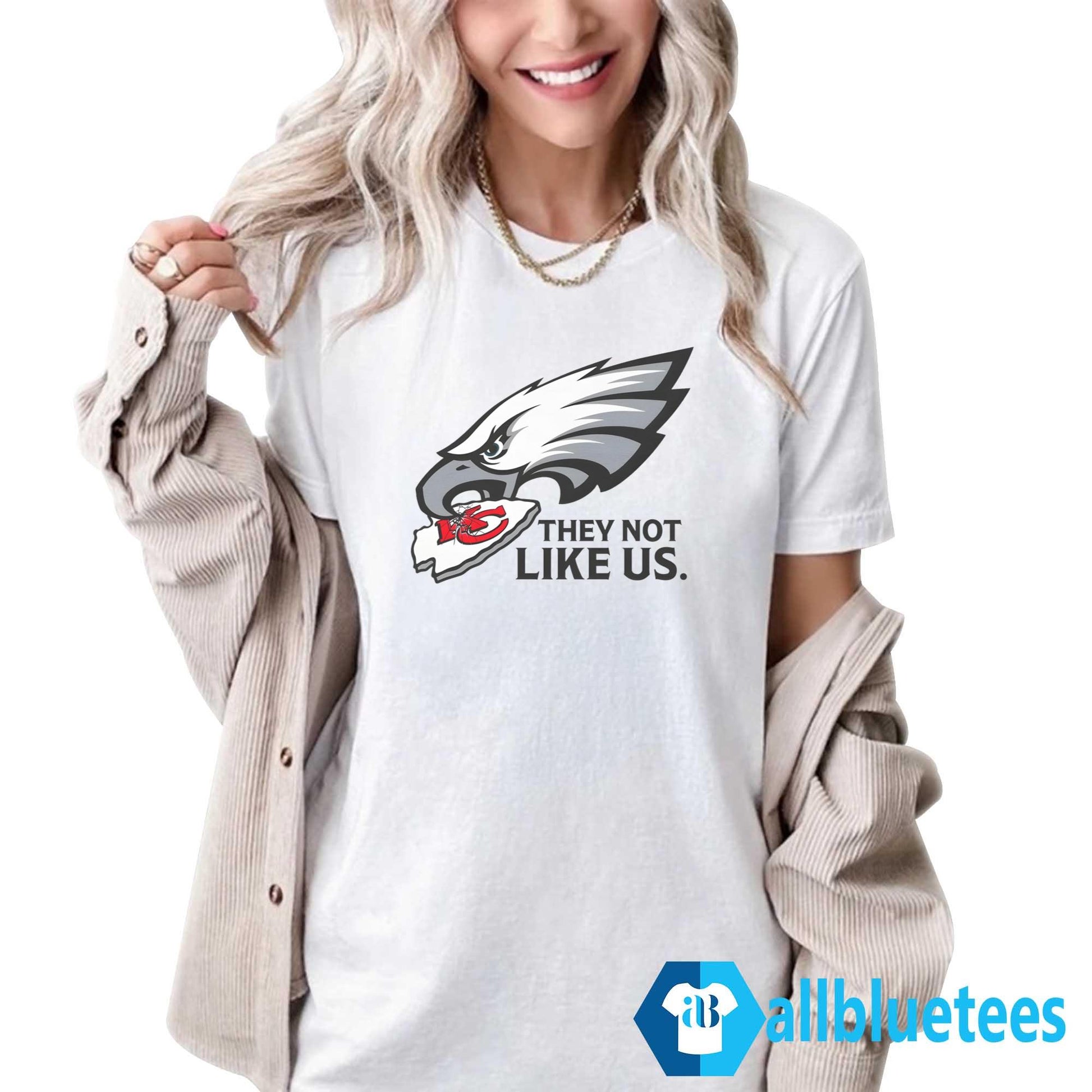 Eagles Vs KC They Not Like Us Shirt