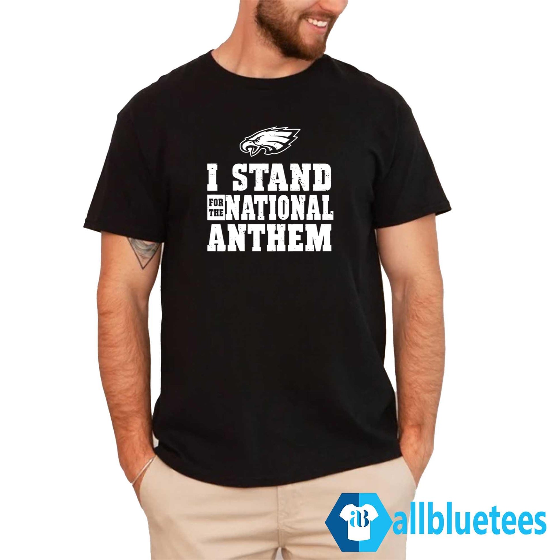 Eagles I Stand For The National Anthem Shirt