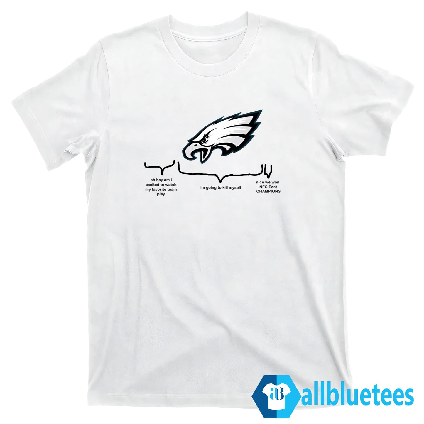 Eagles Nice We Won NFC East Champions Shirt