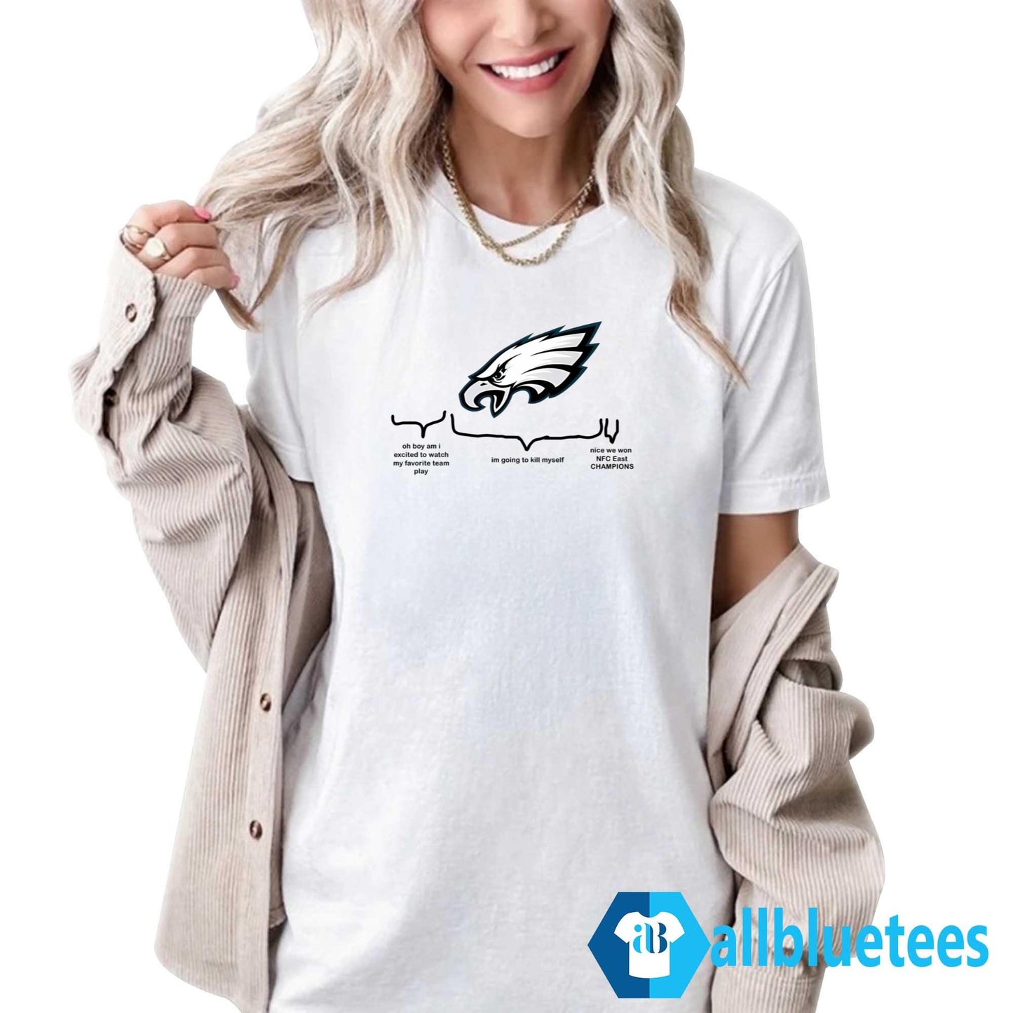 Eagles Nice We Won NFC East Champions Shirt