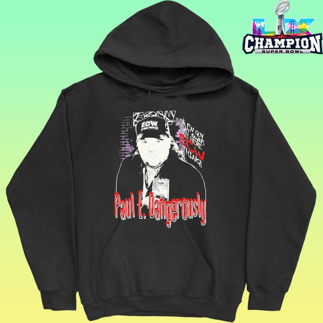 Ecw Paul E Dangerously Heyman Hardcore Shirt