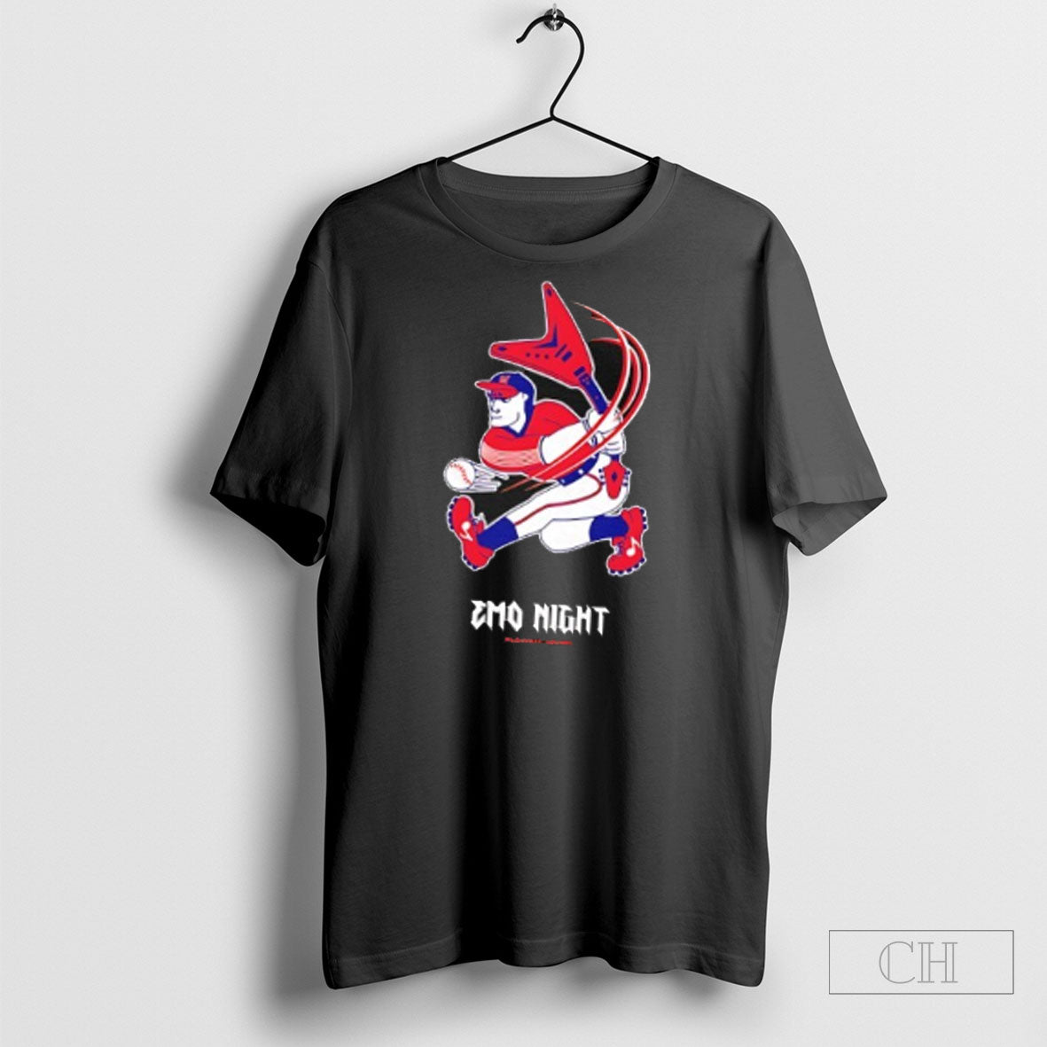 Emo Night Baseball Shirt