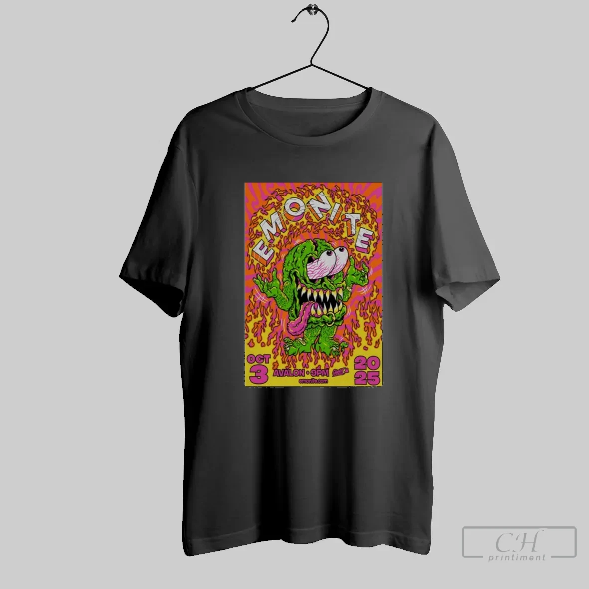 Emo Nite Oct 3 2025 Hq Nightclub In Sudbury Canada T Shirt