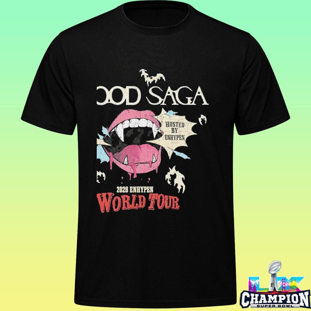 Enhypen Blood Saga World Tour Shirt