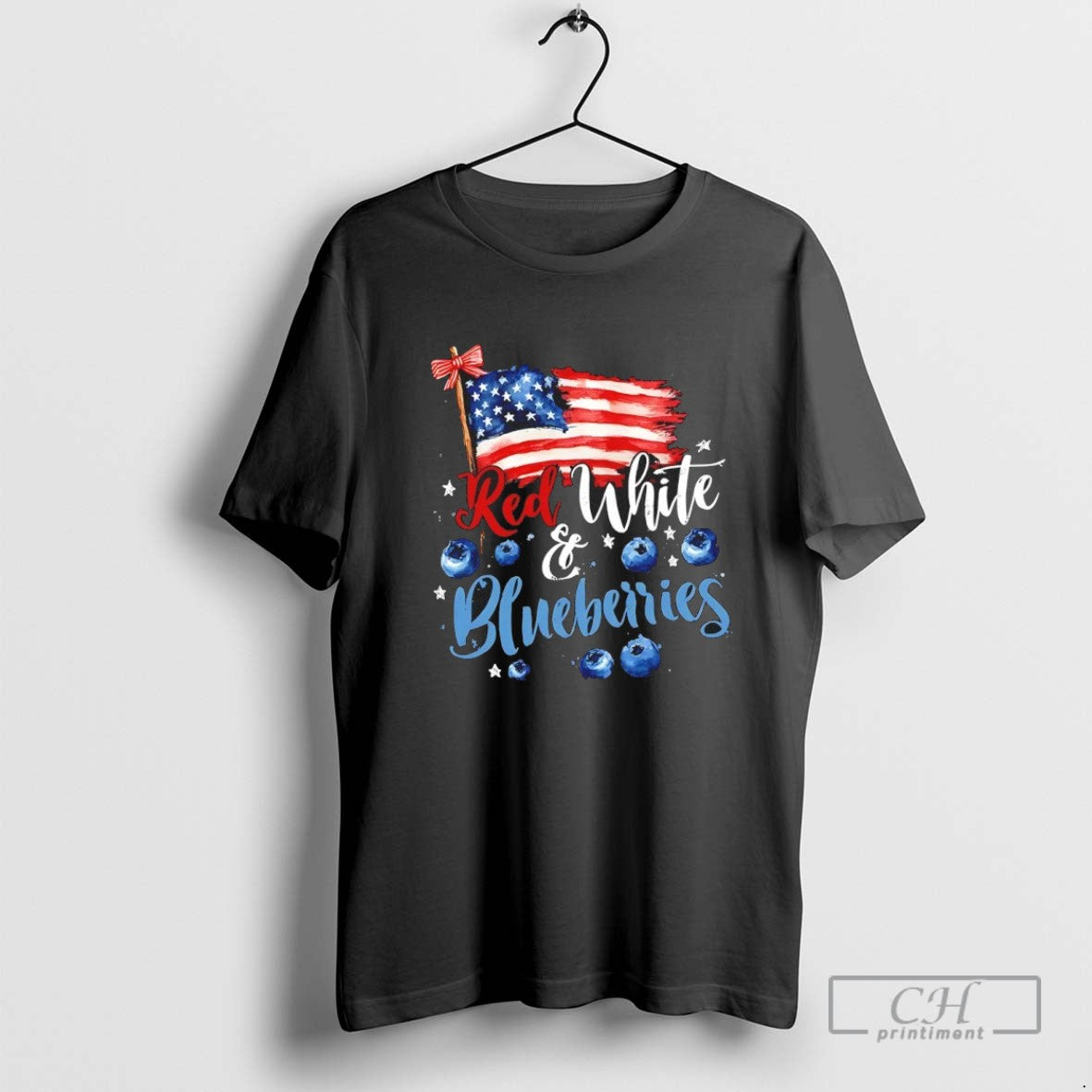 Erika Kirk Red White And Blueberries American Flag