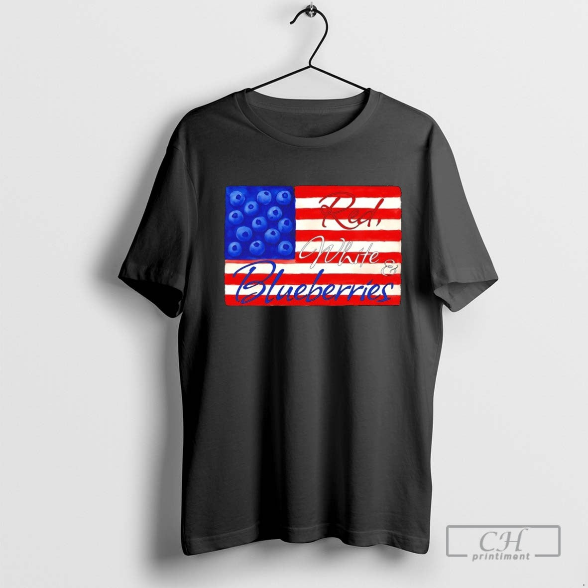 Erika Kirk Red White And Blueberries Usa Flag