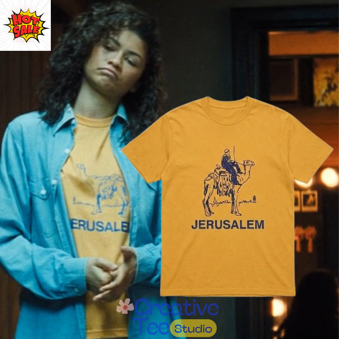 Euphoria Season 3 Zendaya Rue Jerusalem T-Shirt