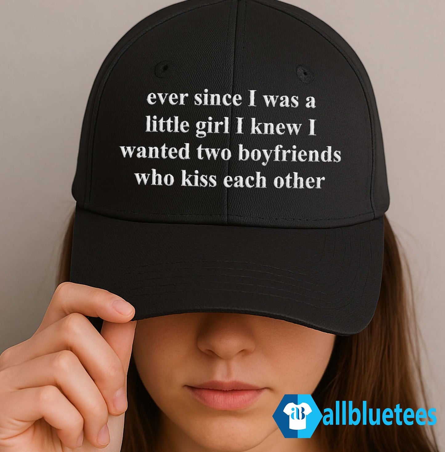 Ever Since I Was A Little Girl I Knew I Wanted Two Boyfriends Who Kiss Each Other Hat