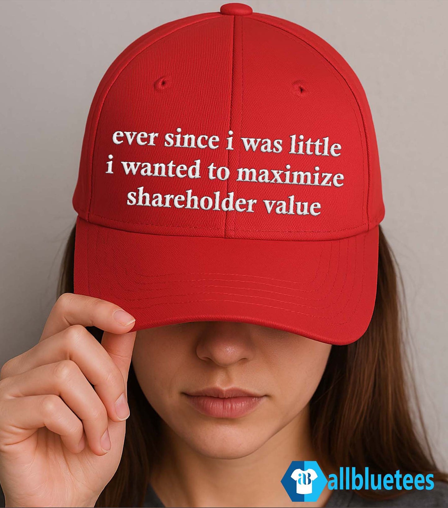 Ever Since I Was Little I Wanted To Maximize Shareholder Value Hat