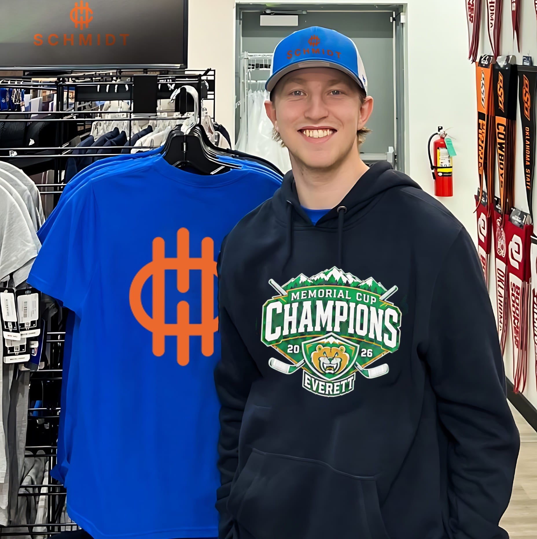 Everett Silvertips 2026 Memorial Cup Champions shirt