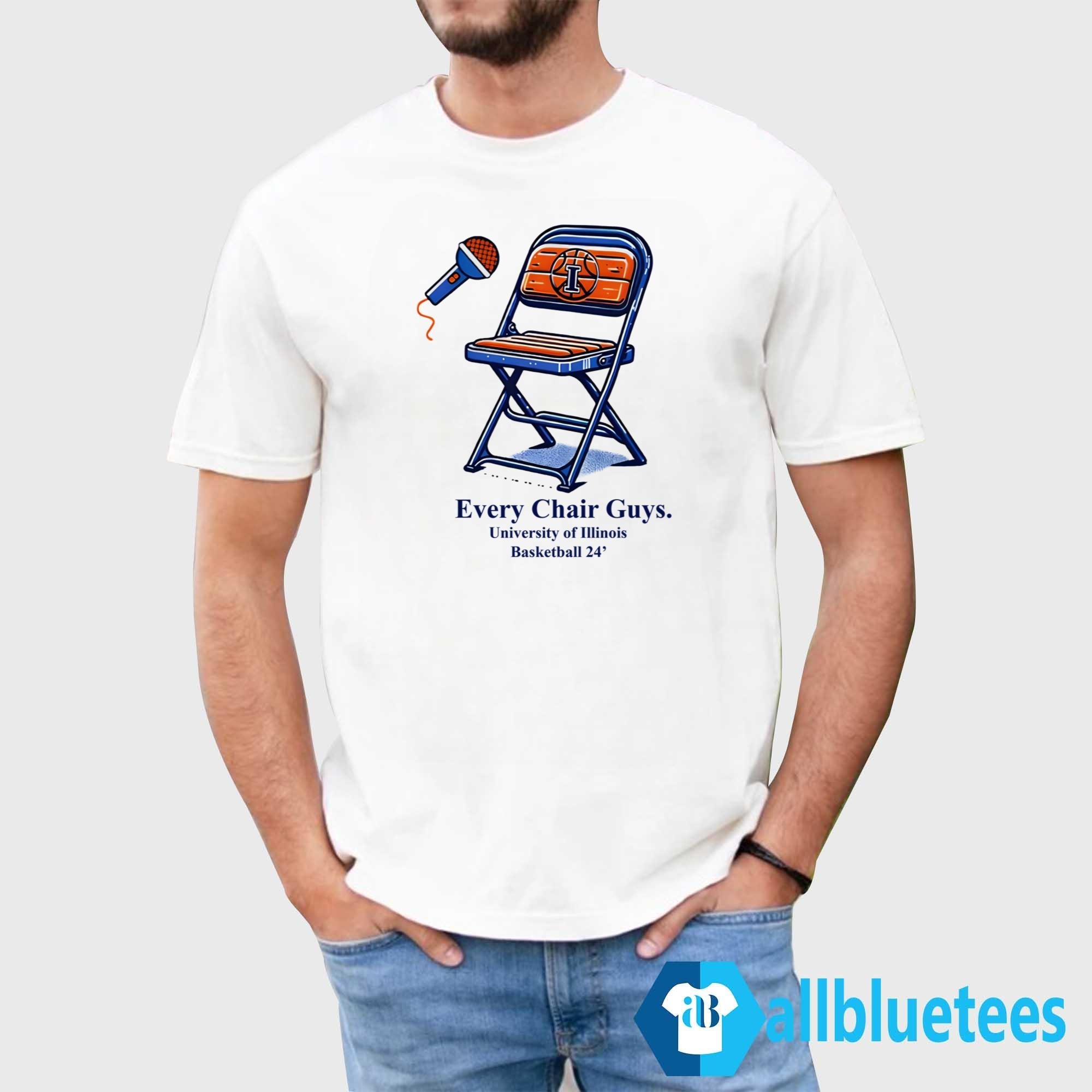 Every Chair Guys University of Illinois Basketball 24 Shirt