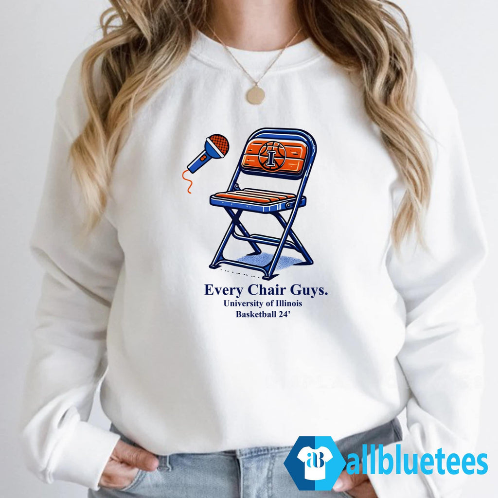 Every Chair Guys University of Illinois Basketball 24 Shirt