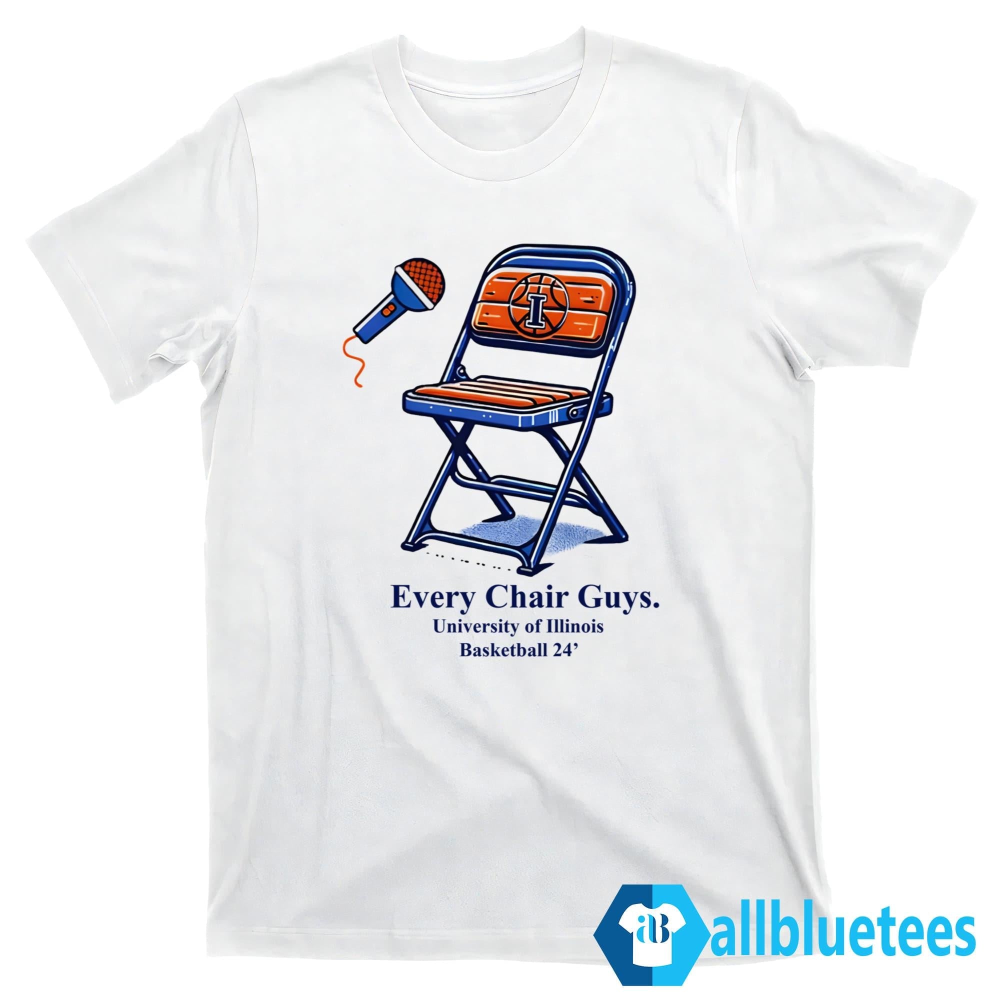 Every Chair Guys University of Illinois Basketball 24 Shirt