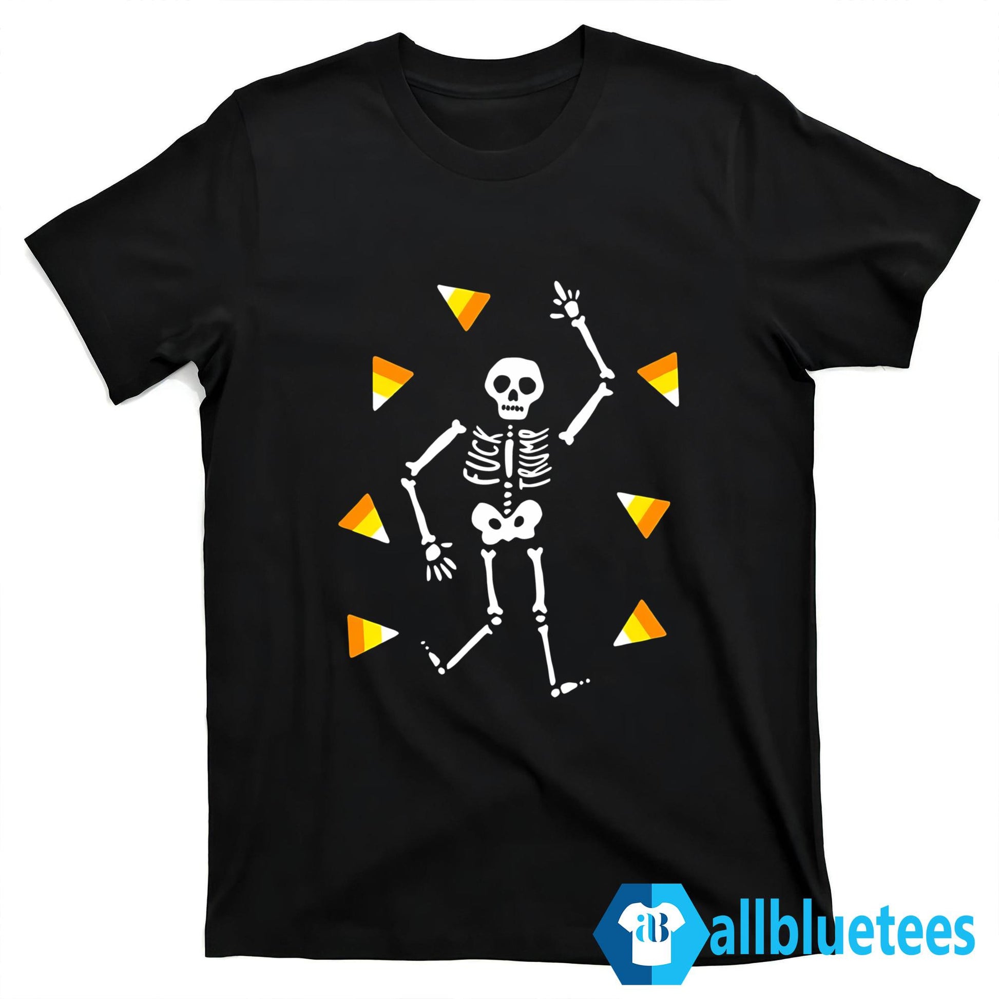 FDT Slightly Subtle Halloween Skeleton Shirt