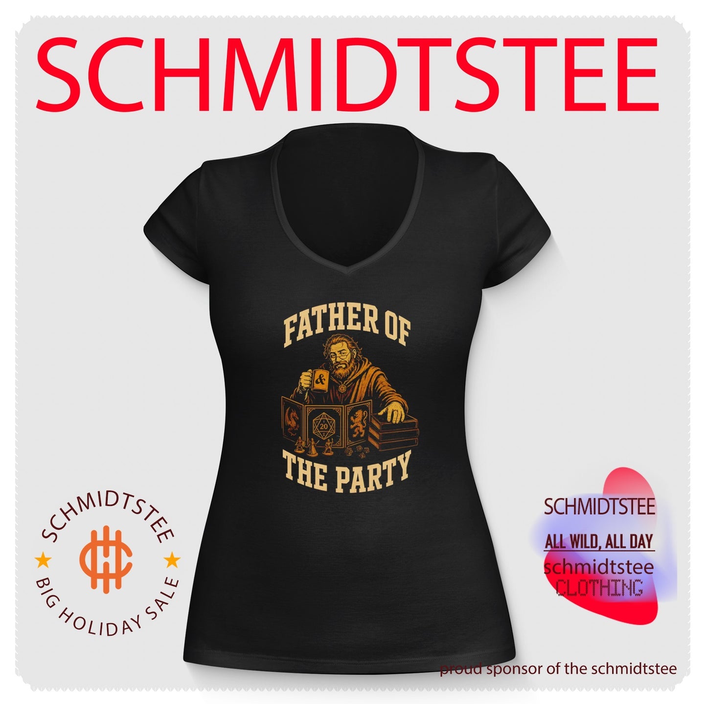 Father of the party wizard shirt