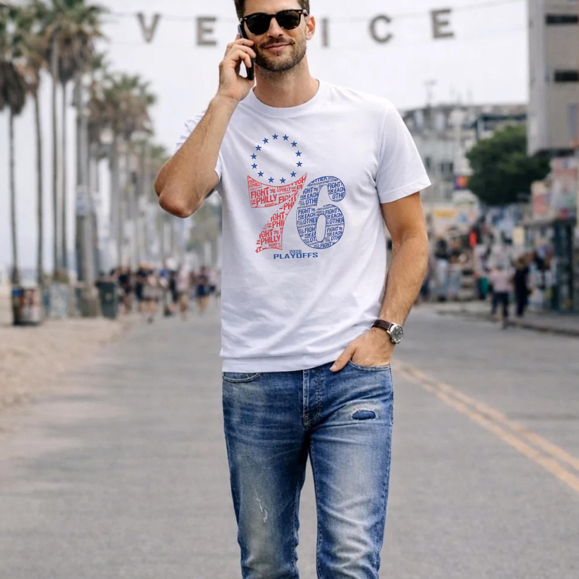 Fight For Philly 76 2026 Playoffs Shirt