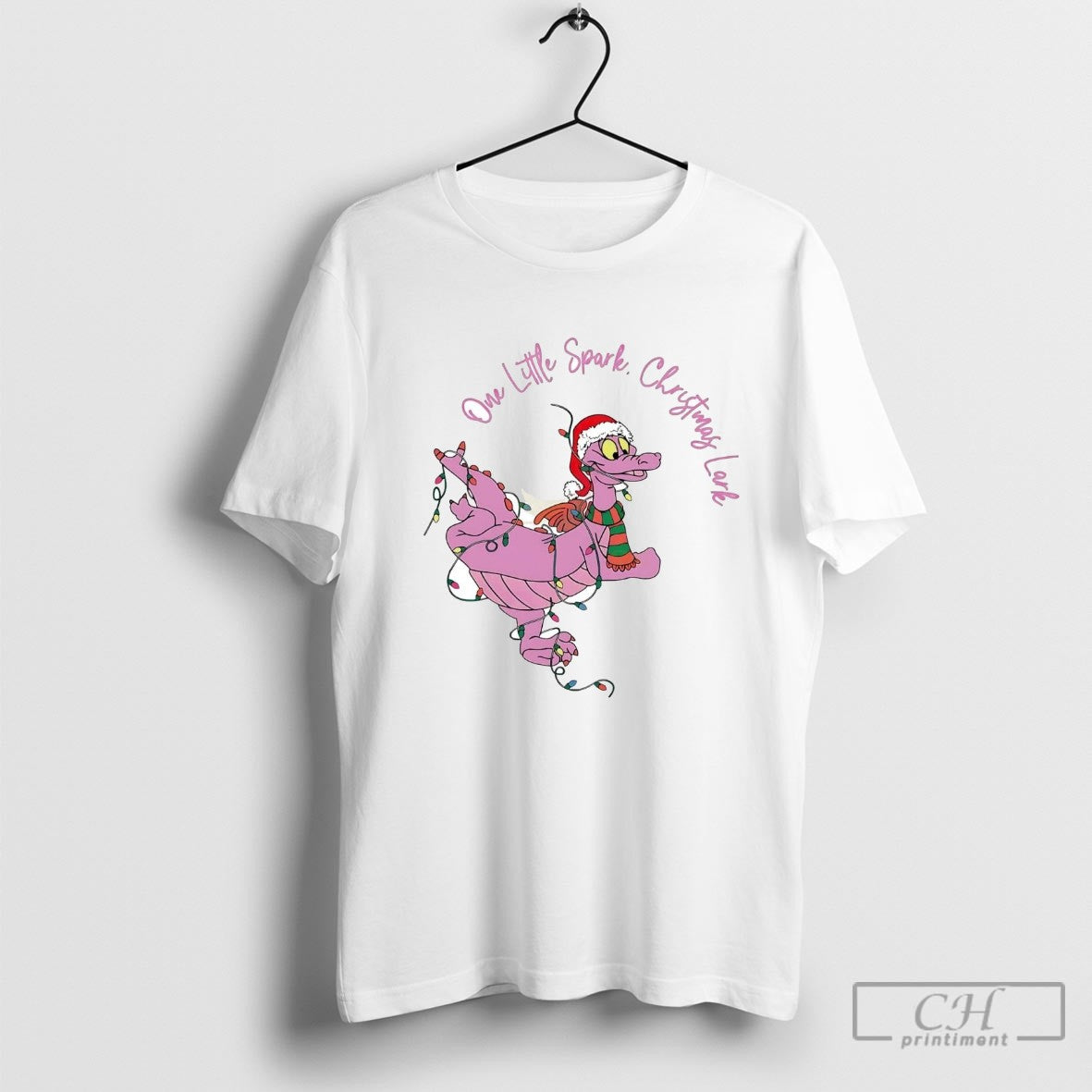 Figment Dragon One Little Spark Christmas Lark Shirt Sweater