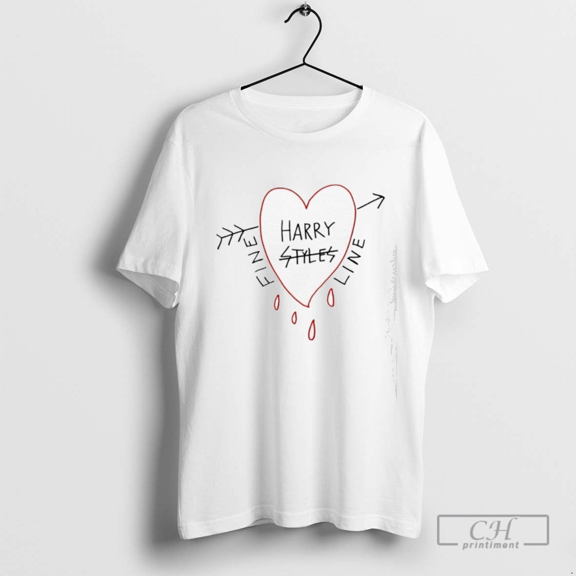 Fine Harry Line Heart