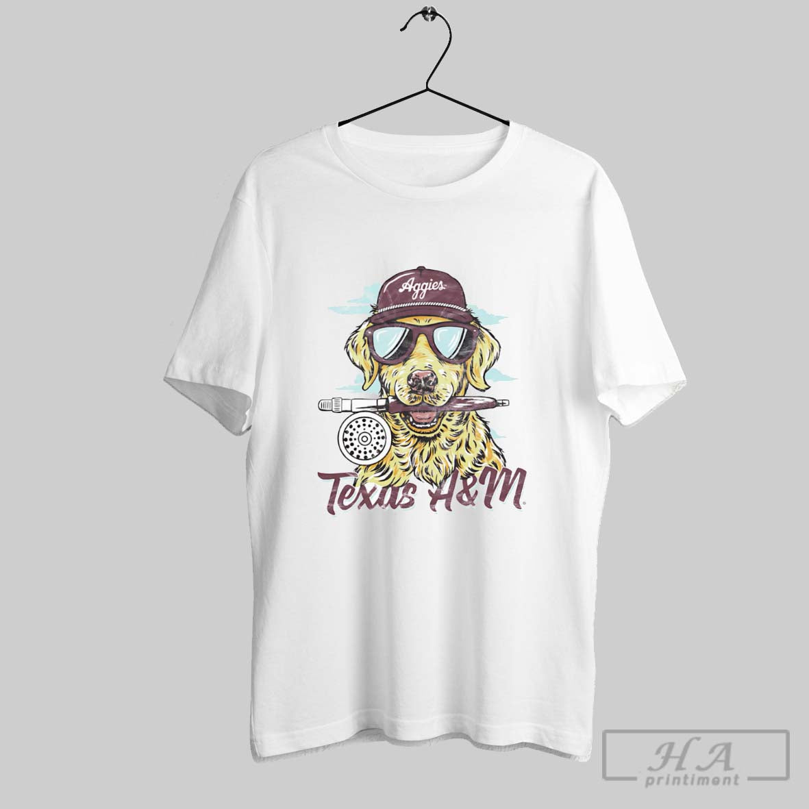 Fishing Dog Texas Am Aggies Shirt Hoodie Sweater Longsleeve And V Neck