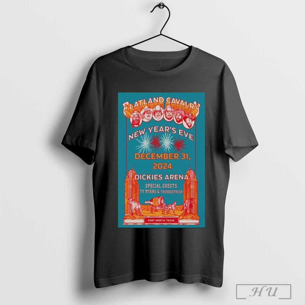 Flatland Cavalry Dec 31 2024 In Fort Worth Tx Tour Poster