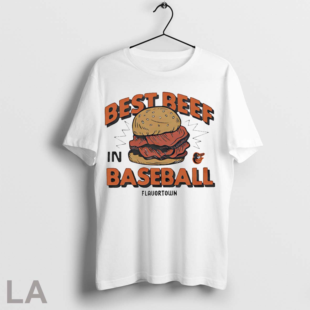 Flavortown Baltimore Orioles Best Beef In Baseball T Shirt