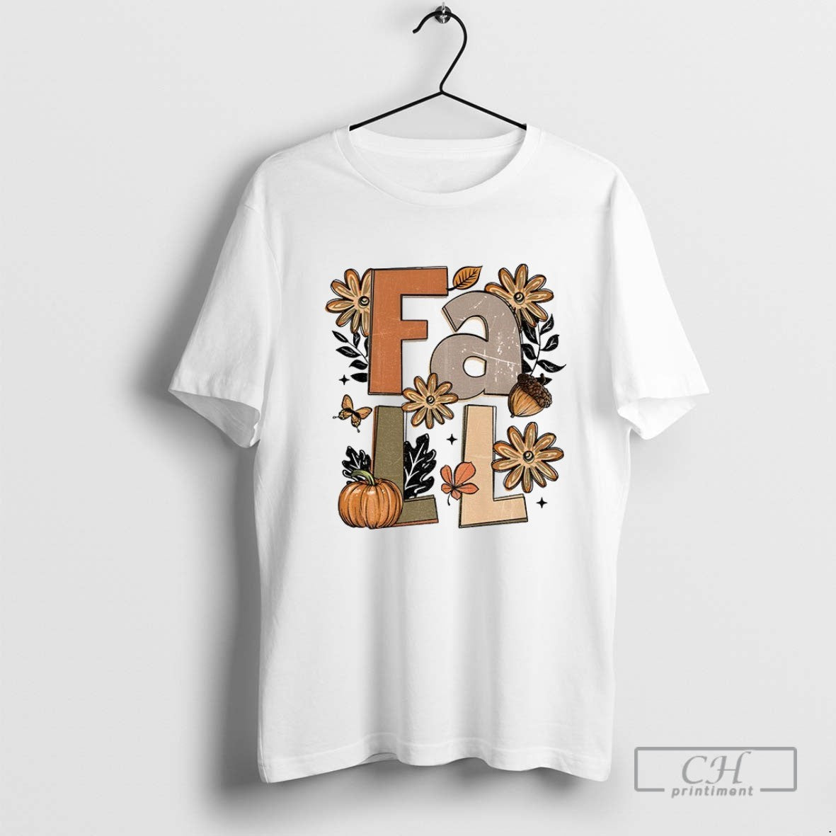 Floral Fall Coquette Pumpkin Spice