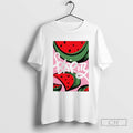 Florence Pugh Wearing Solidarity Palestine T Shirt Sweater