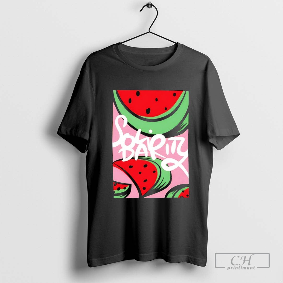 Florence Pugh Wearing Solidarity Palestine Watermelon T Shirt Sweater