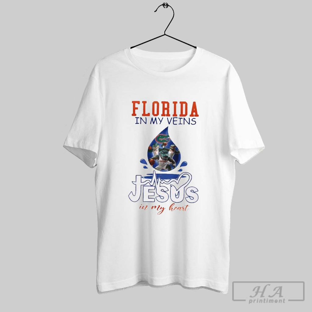 Florida Gators In My Veins Jesus In My Heart 2025