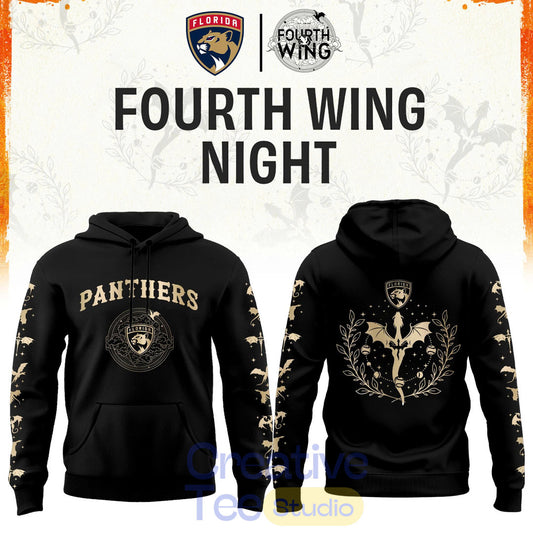 Florida Panthers Fourth Wings Night Limited Edition Hoodie