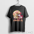 Florida State Seminoles Dripping Football Helmet T Shirt