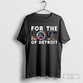 For The Love Of Detroit Lions X Tigers X Wings X Pistons T Shirt Sweater