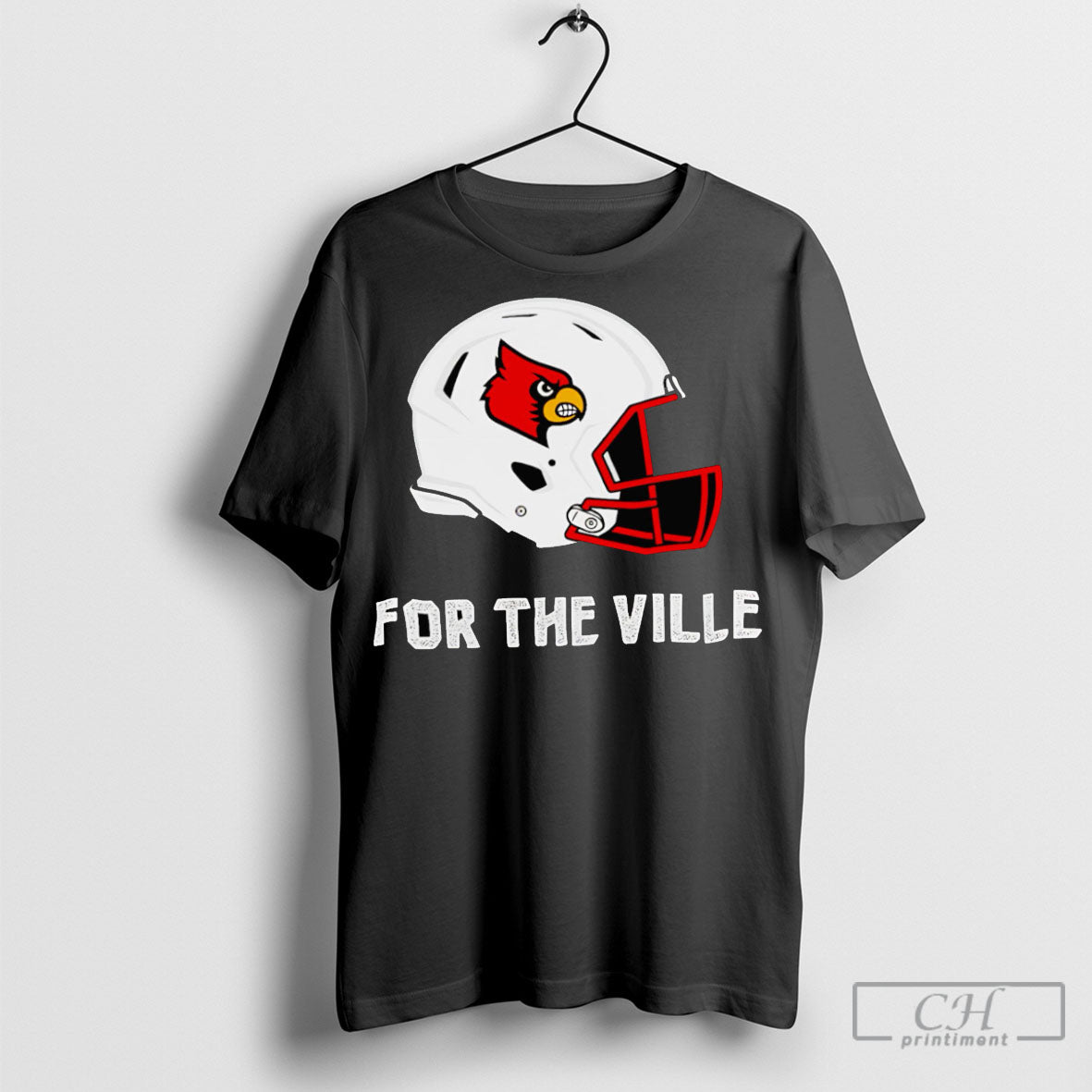 For The Ville St Louis Cardinals Helmet Football Sweater