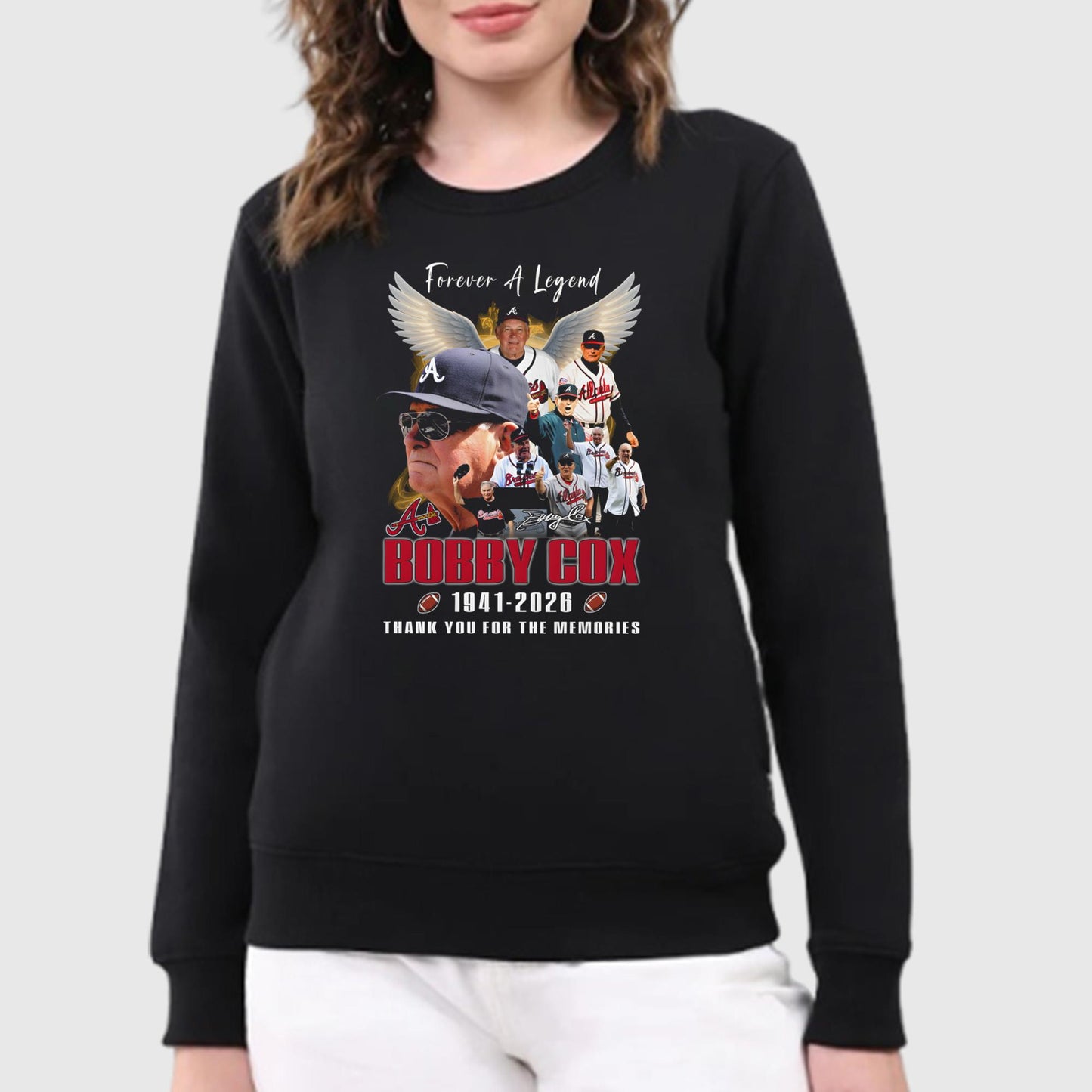 Forever A Legend Bobby Cox 1941-2026 Thank You For The Memories Shirt