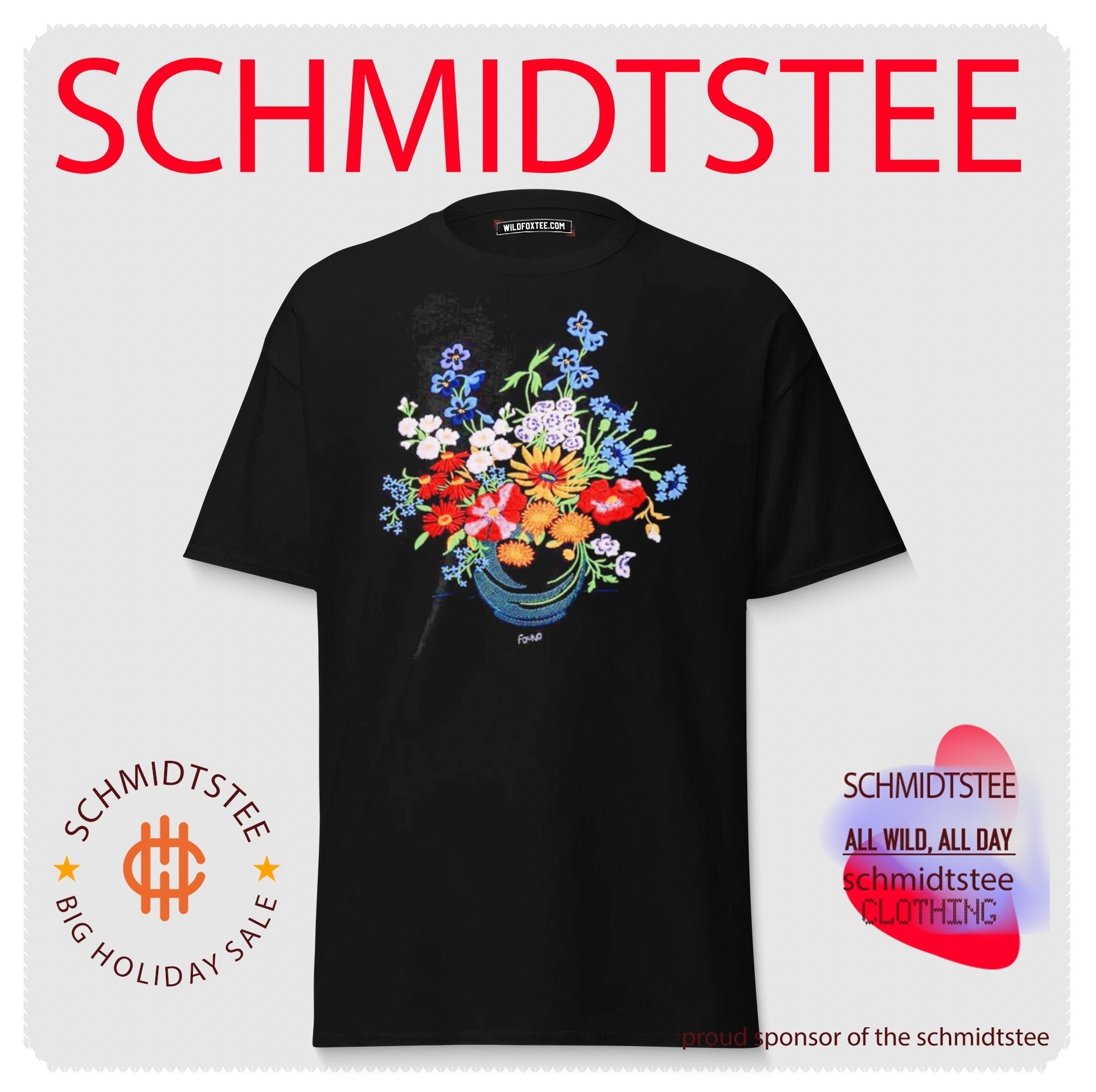 Found Bouquet Flowers Bueckers Fan shirt