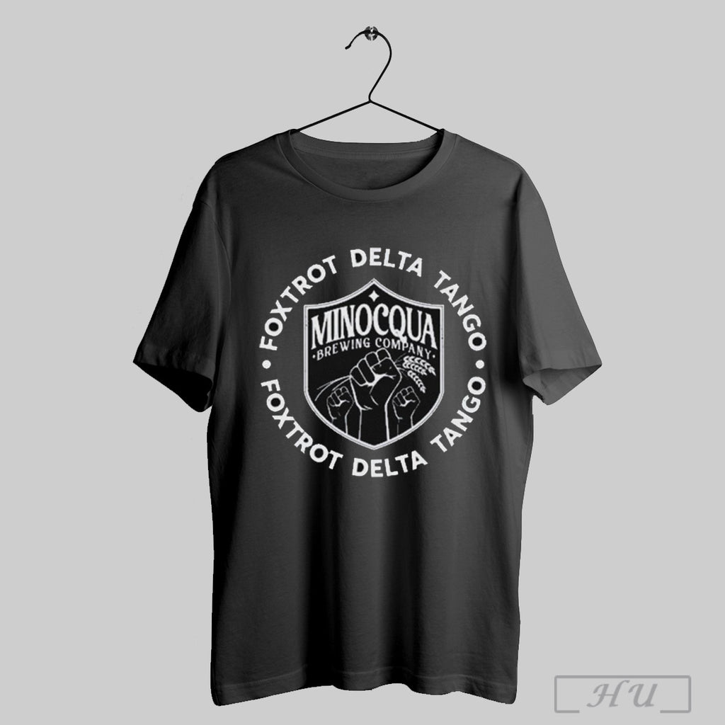 Foxtrot Delta Tango Minocqua Brewing Company 2025 T Shirt