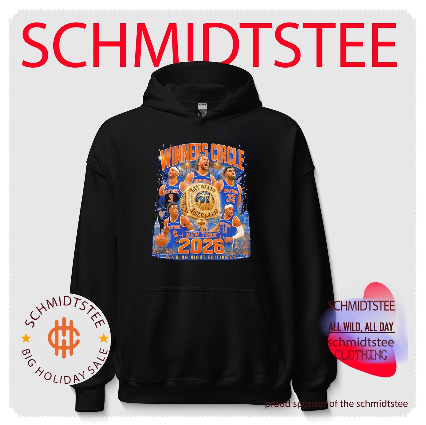 New York Knicks 2026 World Champions Winners Circle shirt
