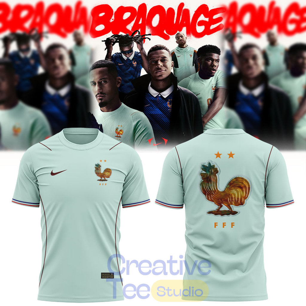 France National Team Away For The World Cup Is An Homage To The Statue of Liberty T-Shirt