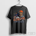 Francisco Lindor Mr Smile New York Mets Graphic Player Signature Tee Shirt