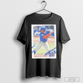 Francisco Lindor New York Mets 2021 Topps Baseball Card Player T Shirt
