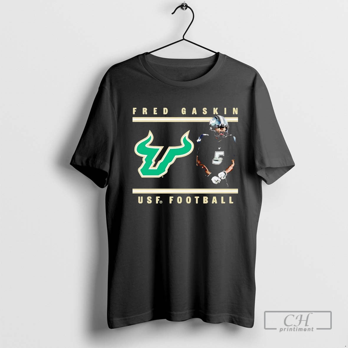Fred Gaskin Illustrated Usf Football