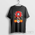 Freddy Krueger Chucky And Ghostface Moon Miami Marlins Mlb Halloween 2025 V Neck