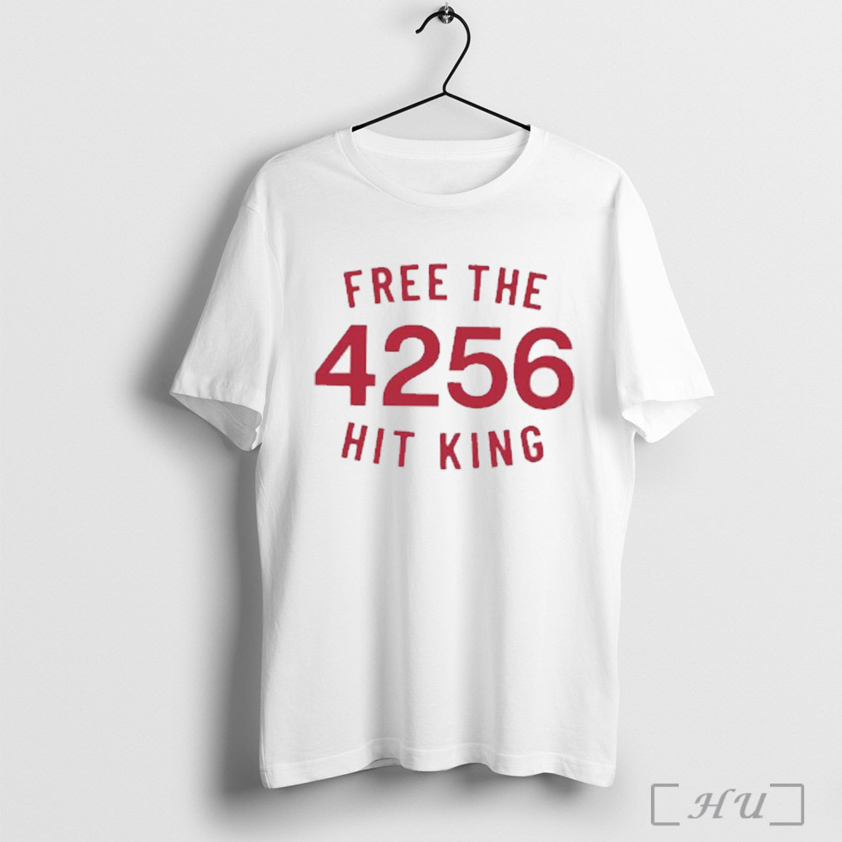 Free The 4256 Hit King Pete Rose Cincinnati Reds T Shirt