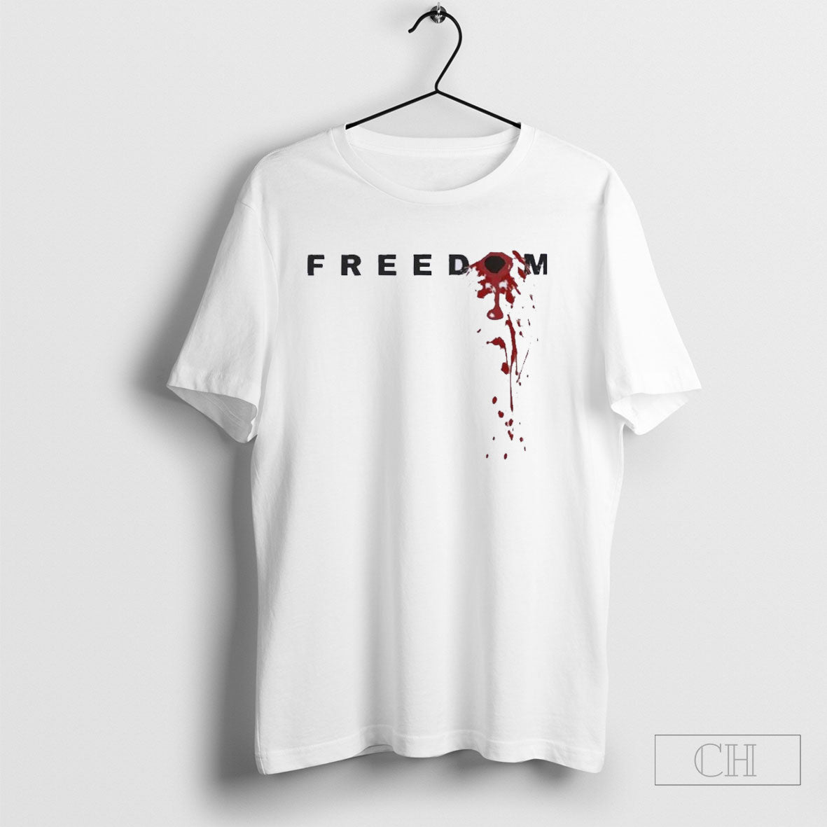Freedom Charlie Kirk Shot Blood
