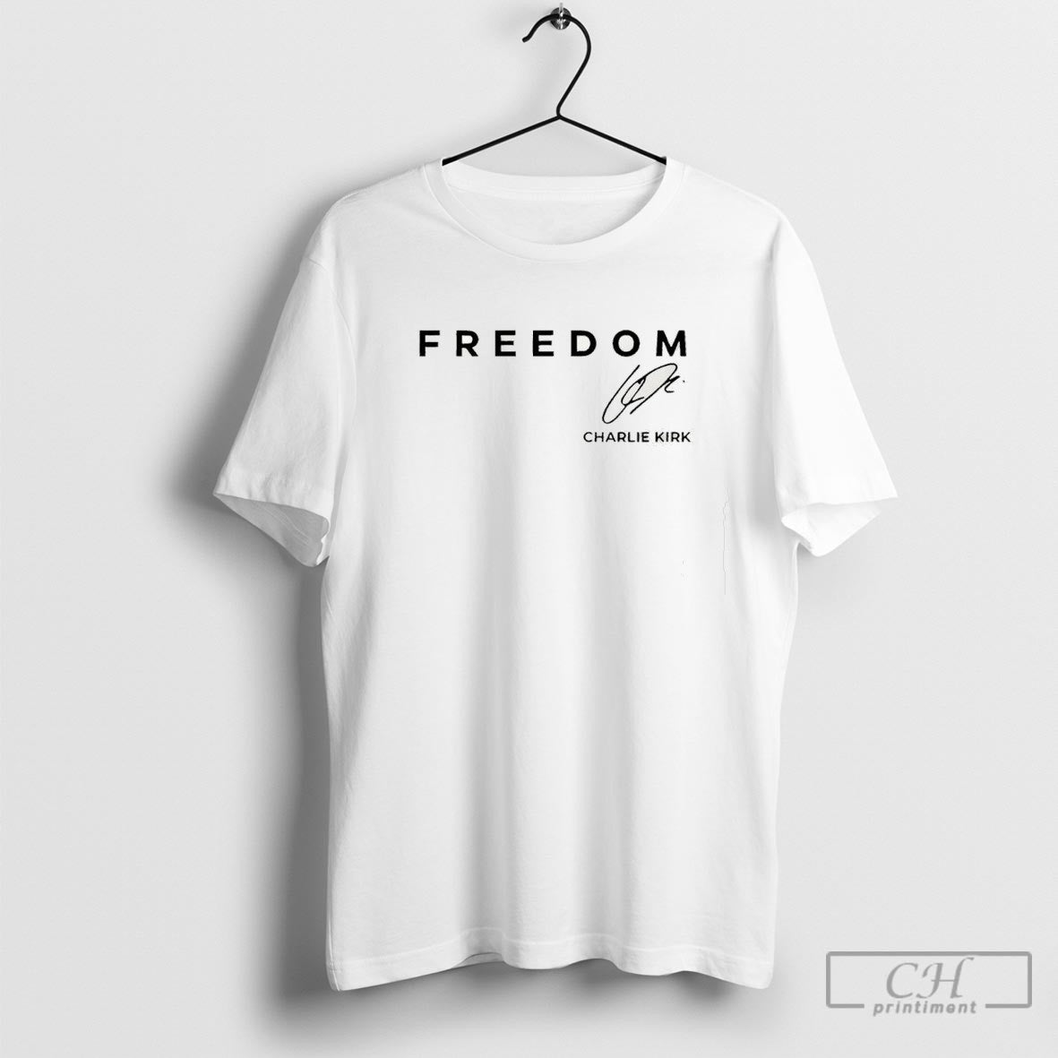 Freedom Charlie Kirk Signature Transfer Shirt Sweater