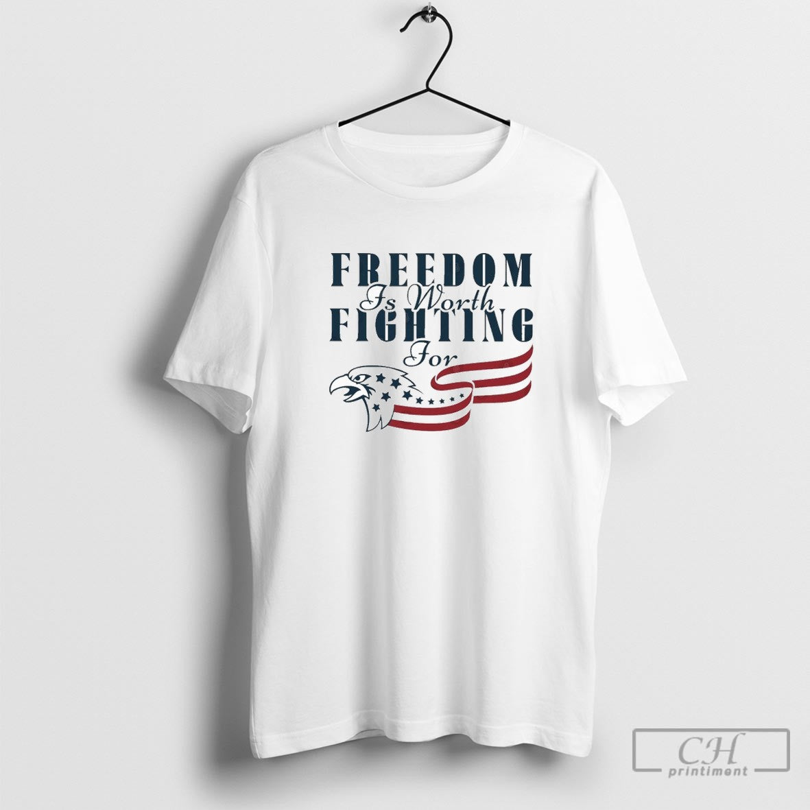 Freedom Is Worth Fighting For Charlie Kirk Patriot Shirt Sweater