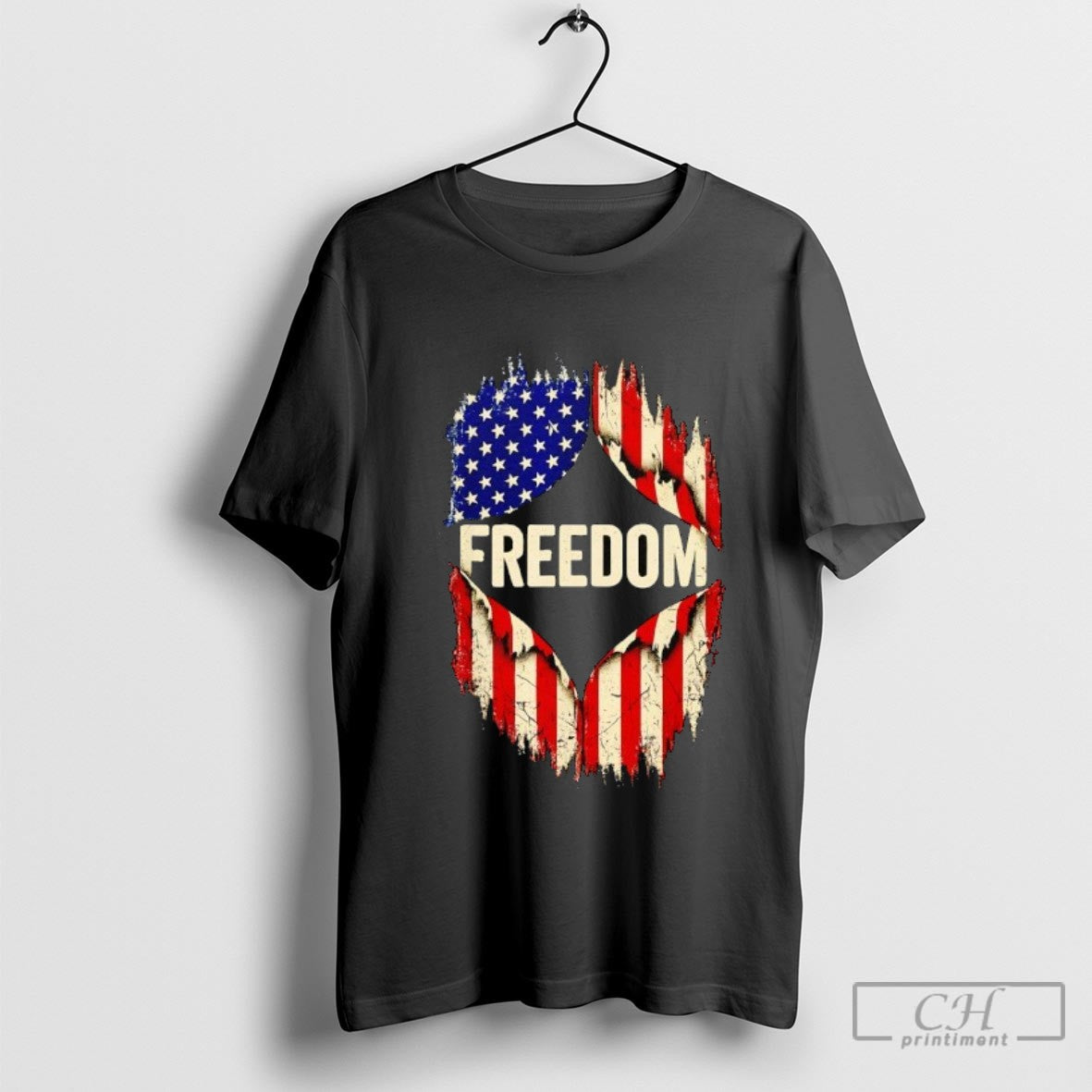 Freedom In America Flag Shirt Sweater