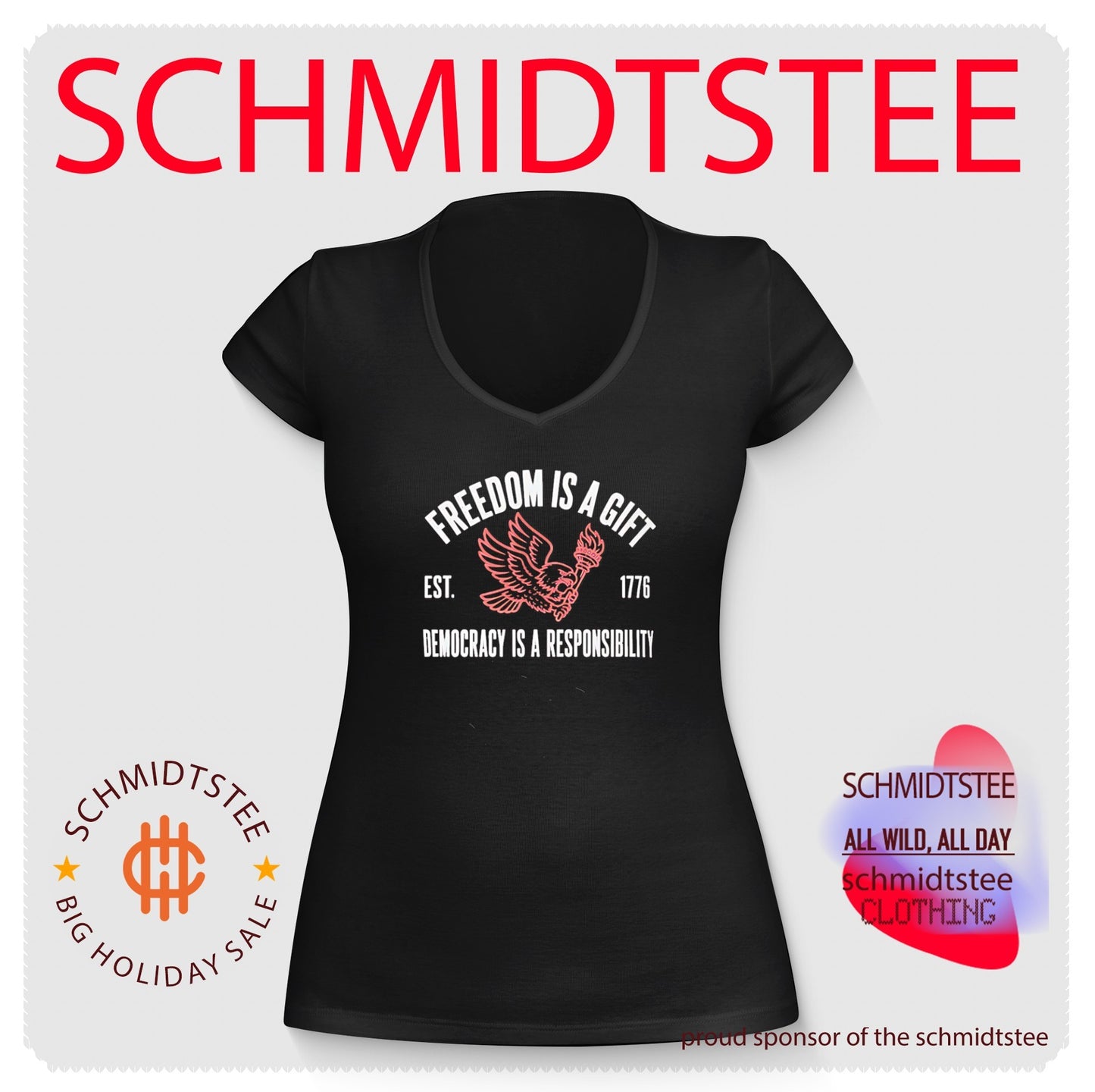 Freedom is a Gift Democracy is a responsibility shirt